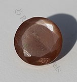 Coffee Moonstone Round Facet