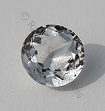 White Topaz Round Facet