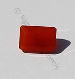 Carnelian Gemstone Octagon Cut