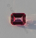 Pink Topaz Octagon Cut