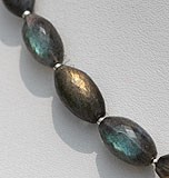 Labradorite Gemstone Dholki Briolette